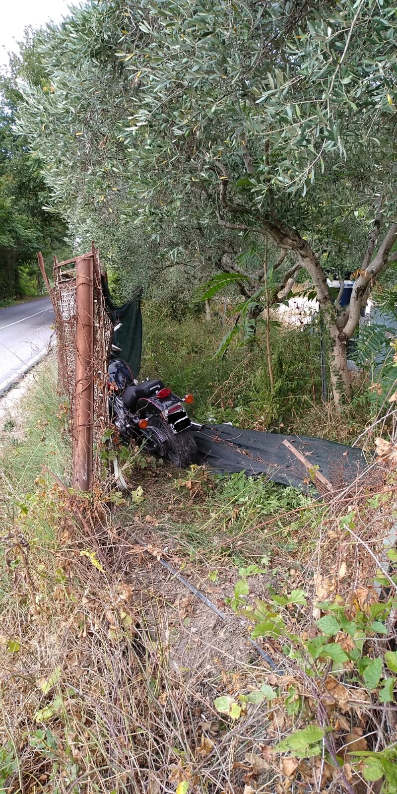 Pollenza Perde Il Controllo Della Moto E Si Schianta Contro Una