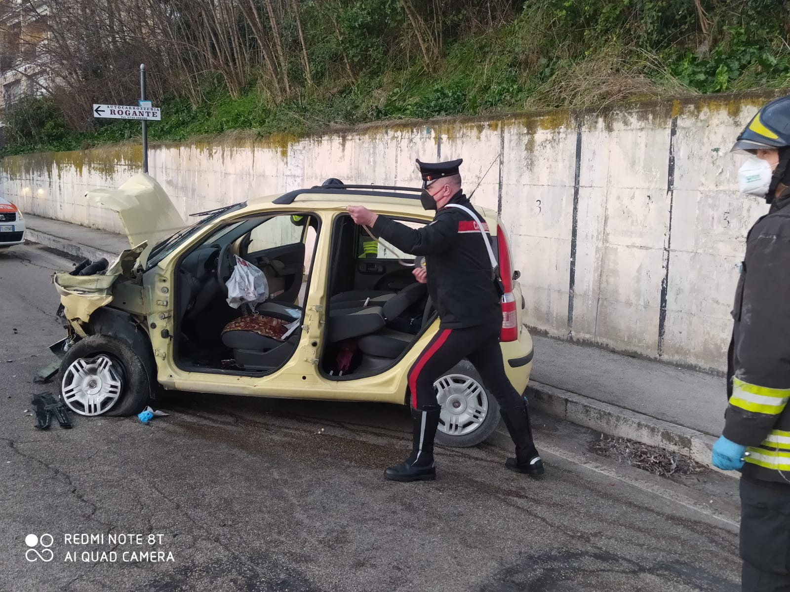 Macerata Provoca Incidente In Via Dei Velini Conducente Senza Patente