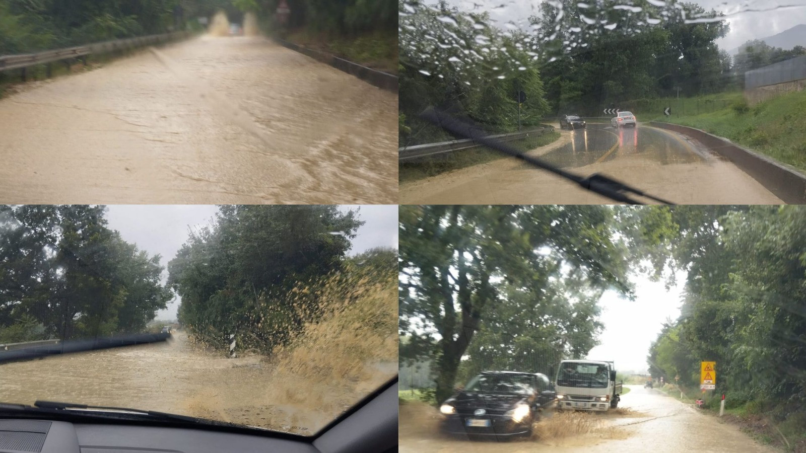 Violento Temporale Si Abbatte Sull Entroterra Maceratese Strade