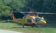 Tolentino, incidente sul lavoro in azienda: operaio soccorso in eliambulanza