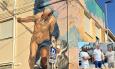 Nettuno approda a Civitanova: Ravo firma il nuovo murale al porto