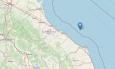 Scossa di magnitudo 4.4 al largo della costa marchigiana