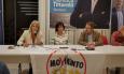 Carolina Morace a Macerata per la lista del Movimento 5 Stelle: "In politica avversari da battere, non nemici" (FOTO)