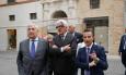 Macerata capitale 'azzurra', Tajani rilancia: "Città che merita attenzione dei leader di partito" (VIDEO e FOTO)
