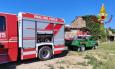 San Severino, va a fuoco un casolare disabitato: scatta la bonifica
