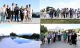 San Severino, l'agriturismo "Le Borgianelle" si allarga: inaugurati piscina e campeggio con la "Iena" Filippo Roma