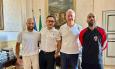 Civitanova, Cesare Treccioni campione regionale di Gym Boxe: il sindaco lo riceve in Comune