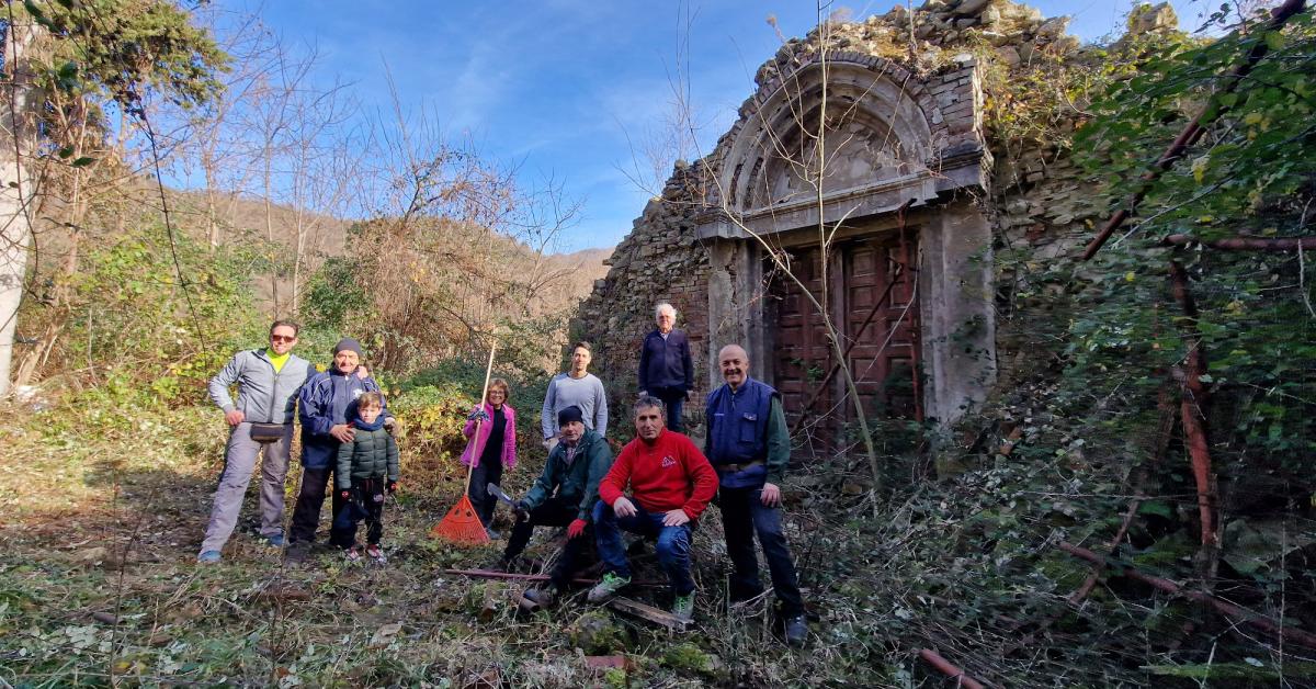 Arquata Potest riapre il sentiero che conduce da Borgo alla chiesa del ...