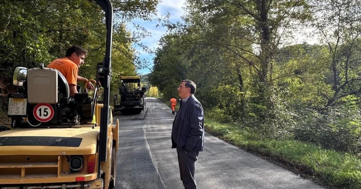 Ex cementificio Sacci, lavori di bonifica: rifatta la strada di accesso ...