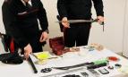 Porto Recanati- In casa 140 grammi di cocaina, machete e tirapugni: arrestato 45enne