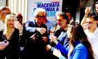 Parcaroli, le prime parole da sindaco bis: "Basta cattiverie, dedico la vittoria alla mia famiglia" (FOTO e VIDEO)