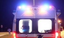 Tolentino, incidente nella notte lungo la provinciale: quattro feriti, uno grave a Torrette