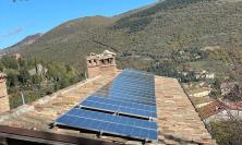Piani di Ragnolo: pannelli solari per le baite. Nuova pavimentazione per il sentiero di Forca di Presta