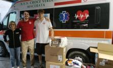 Alluvione, il Basket Macerata al fianco dell'Emilia Romagna: consegnati i beni raccolti