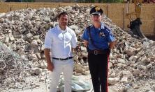 Pieve Torina, completata la demolizione della vecchia caserma: "Ora al via i lavori per la nuova"
