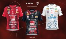 Joma firma le maglie della Lube per la nuova stagione: ufficiali le tre nuove colorazioni