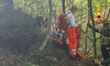 Fiastra, soccorsa una donna caduta nel bosco