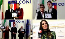 Marche, una Regione da podio: eccellenze sportive e imprenditoriali premiate nel salone d'onore del Coni (FOTO e VIDEO)