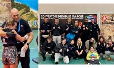 Kickboxing Macerata sugli scudi ai campionati regionali: cinque titoli e un argento