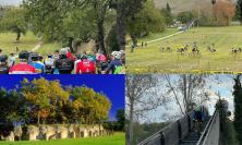 Urbisaglia sempre più a misura di bici: gran successo per la gara di ciclocross nel parco archeologico