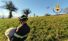 Cercatore di tartufi si perde nel bosco con il suo cane: soccorso con l'elicottero (FOTO)