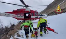 Escursionista cade sul sentiero a Pintura di Bolognola: soccorso e trasportato in ospedale