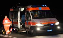 Porto Recanati, scontro tra auto e  moto: centauro trasportato all'ospedale