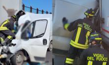 Tragico incidente sull'A14, si scontrano furgone e auto: un morto e un ferito grave