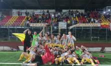 Eccellenza femminile, la Recanatese vince lo scontro diretto con la Cf Maceratese e vola in serie C