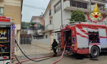 Incendio in un laboratorio di calzature a Porto Sant’Elpidio: due persone trasportate in ospedale