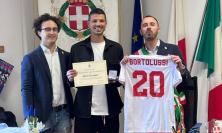 Sedici gol in serie C, Matelica premia l'attaccante Mattia Bortolussi