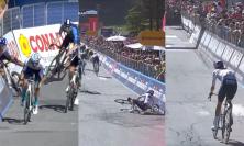 Giro d'Italia, Pellizzari cade all'ultima curva ma resta 7° in classifica generale: tutto si decide domani