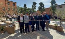 Belforte, piazza Umberto I torna a vivere con un restyling a misura di borgo