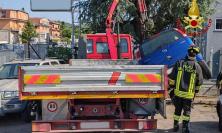 Macerata, incidente sul lavoro alla Cioci Motors: 67enne soccorso in eliambulanza