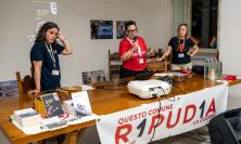 "No al riarmo": inaugurata la mostra di Emergency a Potenza Picena
