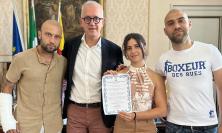 Civitanova, premiata la vice campionessa italiana di pugilato Light Contact Martina Divisi