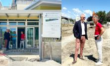 Civitanova, sopralluogo del sindaco Ciarapica: proseguono i lavori all’ex area Micheletti