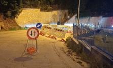 San Severino, via Madonna dei Lumi riaperta dopo i lavori alla rete fognaria