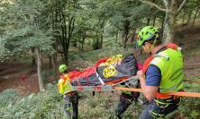 Pioraco, escursionista ferita a Li Vurgacci: interviene il Soccorso Alpino e Speleologico Marche