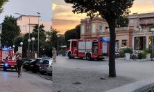 Civitanova, incendio in cucina al ristorante "Vitanova": intervengono i vigili del fuoco