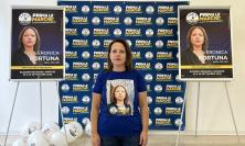 Civitanova, inaugurata la sede elettorale di Veronica Fortuna: correrà alle Regionali con la Lega