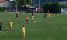 Allenamento congiunto tra Potenza Picena e Aurora Treia allo Scarfiotti: finisce 1-1