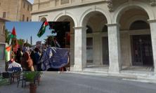 Macerata per Gaza e la Global Sumud Flotilla: presidio e flash mob in piazza Cesare Battisti