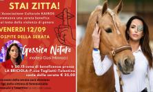 "STAI ZITTA!", Cena benefica con Gessica Notaro a Tolentino: il ricavato ai figli di Gentiana Hudhra