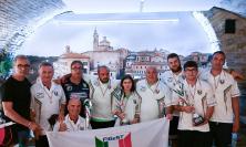 Trionfo maceratese: i lanciatori di Apiro e Pievebovigliana vincono il campionato italiano di ruzzola a terne