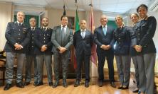 Macerata, il prefetto Signer in visita alla Questura: "Massima collaborazione tra istituzioni e Forze di Polizia"