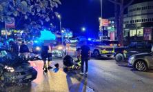 Civitanova, scontro tra auto e scooter: un uomo finisce in ospedale (FOTO)