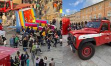 San Severino, bimbi pompieri per un giorno: grande successo per “Pompieropoli”