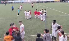Cluentina all’ultimo respiro: i biancorossi firmano l’impresa battendo 2-1 il Potenza Picena
