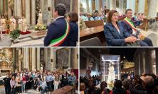 La Madonna di Loreto accolta a Roma: nella "chiesa dei marchigiani" c'è anche il sindaco Sclavi